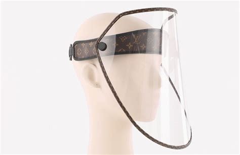 mundschutz kaufen louis vuitton|louis vuitton plastic face shield.